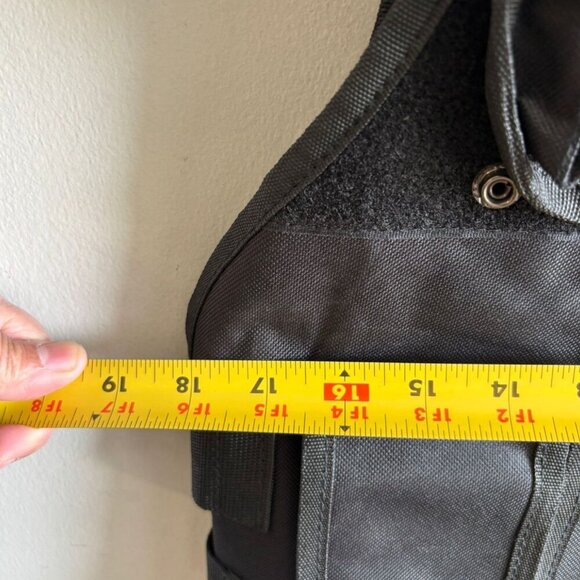 Lancer Tactical Mens Combat and Training Costume Outdoor Vest Black Size Medium - Picture 5 of 7